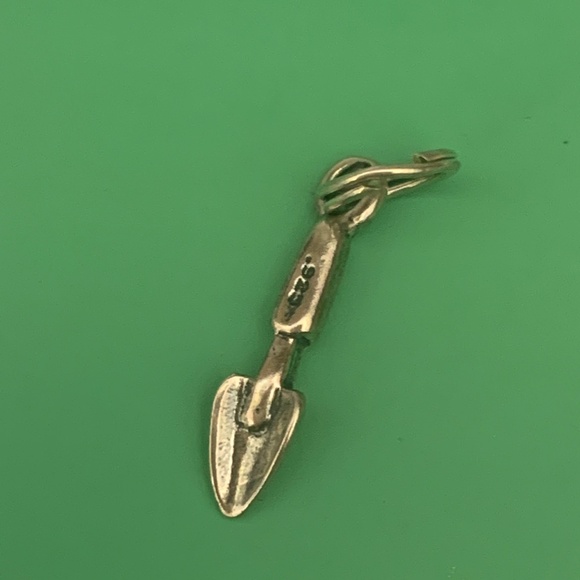 .925 Garden Hand Shovel Sterling Silver Jewelry Charm #garden tools - Picture 4 of 4